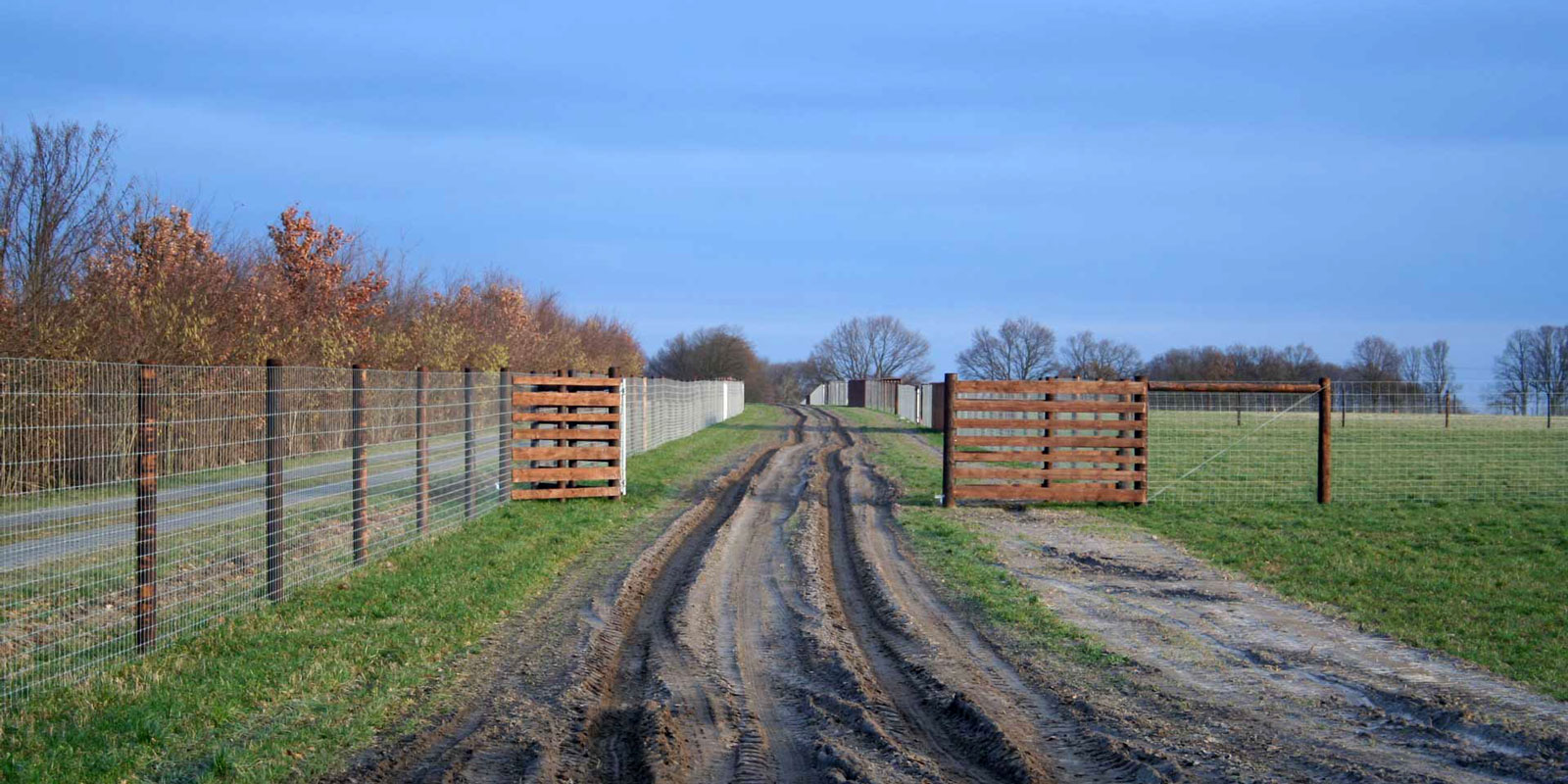 afrasteringssystemen, bouw van hertenboerderijen, uitgebreide dienstverlening, afrastering van grote gebieden in Polen